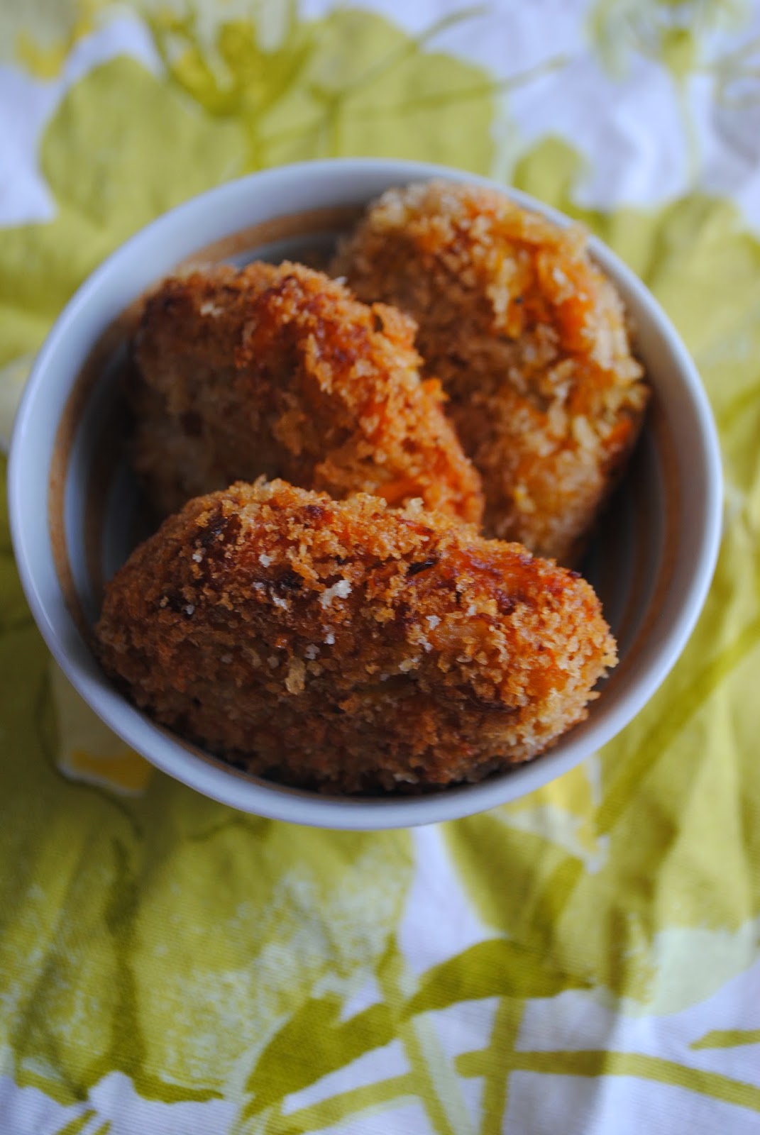 Lori's Lipsmacking Goodness Sweet Potato and Cauliflower Fritters