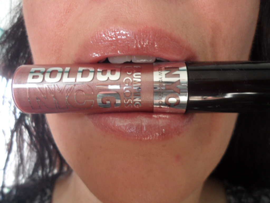 Makeup University Inc NYC Big Bold Lip Gloss in Extra Large Latte