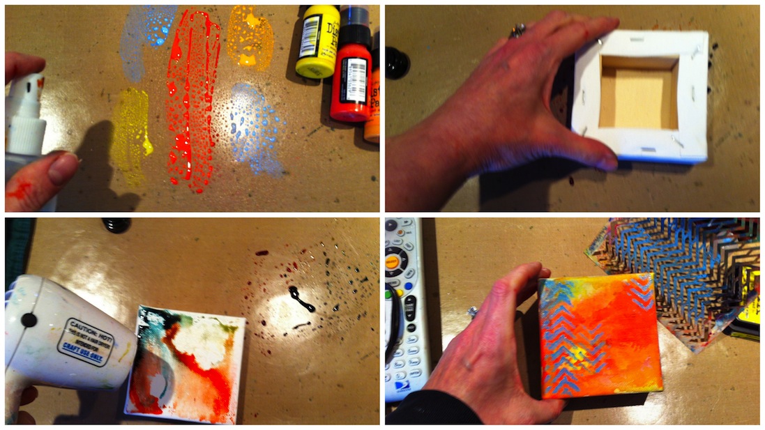 Distress Paints meet Distress Stains (Tutorial) • Marjie Kemper Designs