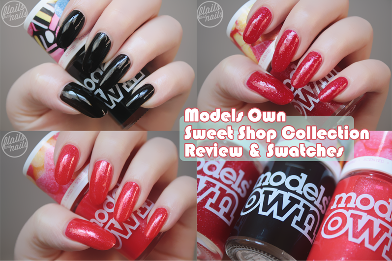 Models Own Sweet Shop Collection Review + Swatches (Pear Drops