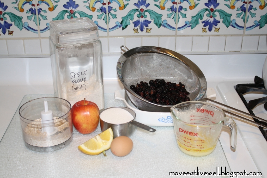 Move. Eat Healthy. Live Better. Blackberry Apple Cobbler