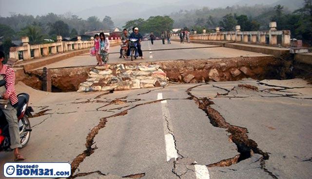 Di malaysia gegaran Letupan, gegaran