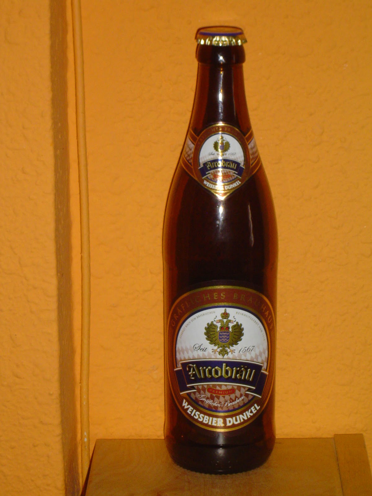 Coleccionando cervezas: Arcobräu Weissbier Dunkel