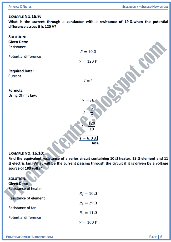 electricity-solved-numericals-example-and-problem-physics-x