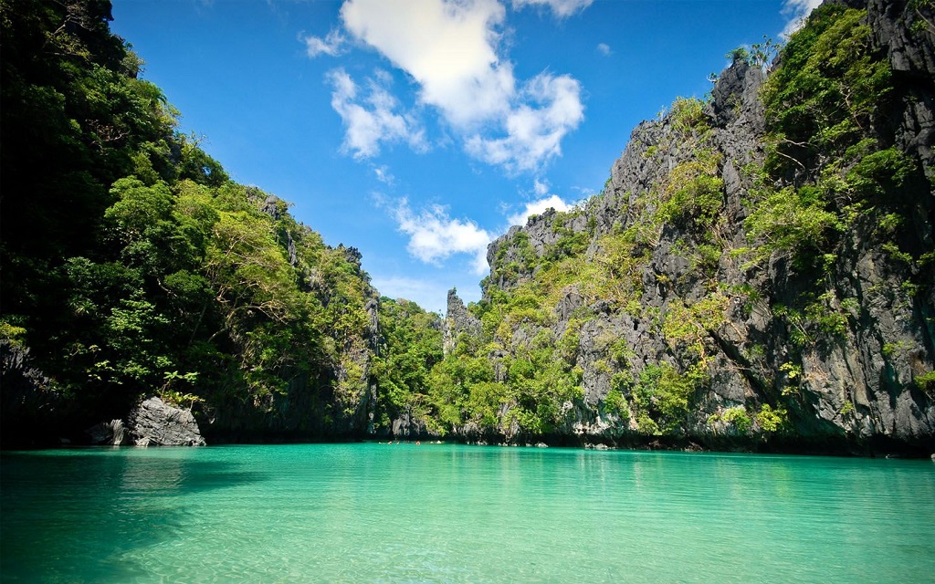 qua la  Puerto Princesa River     Palawan  Filippine