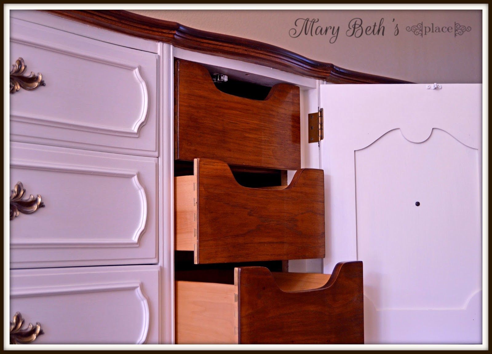 Mary Beth's Place The World's Longest Dresser