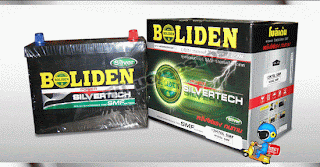 แบตเตอรี่ชนิดแห้ง boliden 12h70l-smf 12v 70ah สำหรับโตโยต้า คัมรี่ นิสสัน เทียน่า