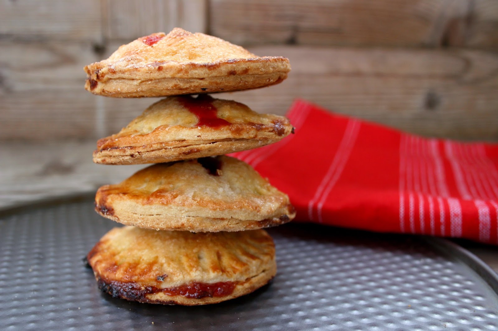 Stacked Cranberry Hand Pies