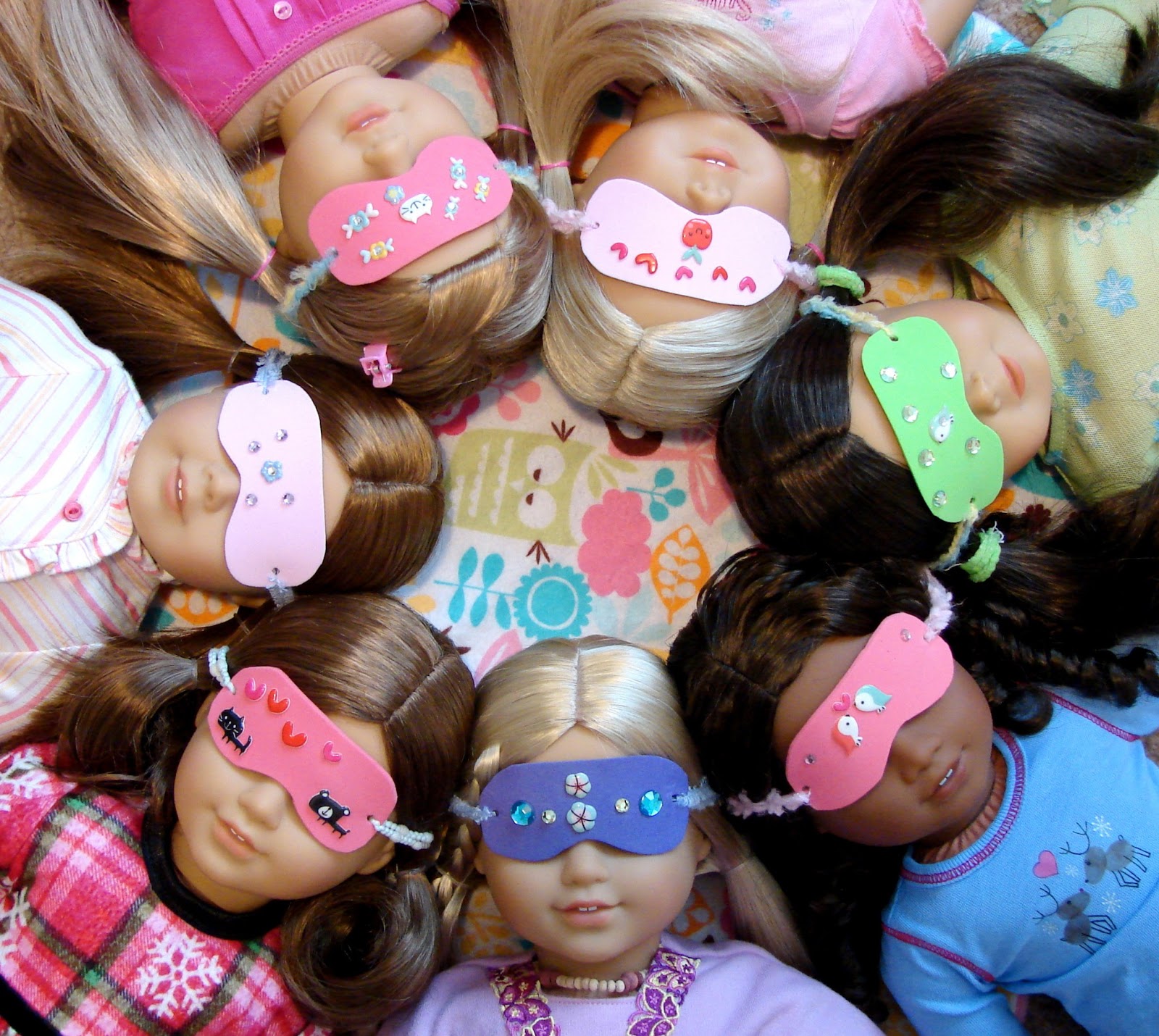 American Girl Doll Play Tutorial Make a Sleep Mask for Your Doll