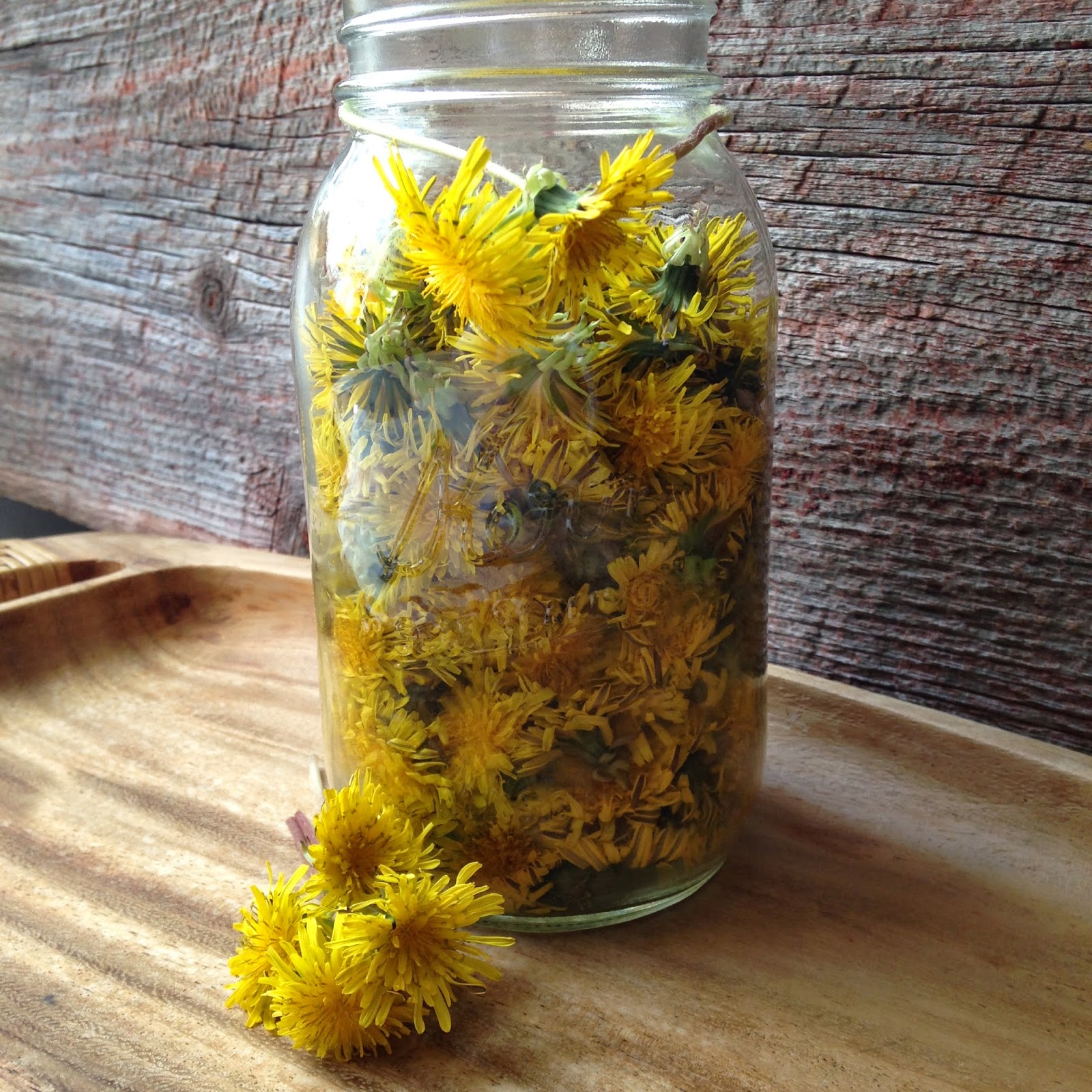 Dandelion Vinegar Turnips 2 Tangerines
