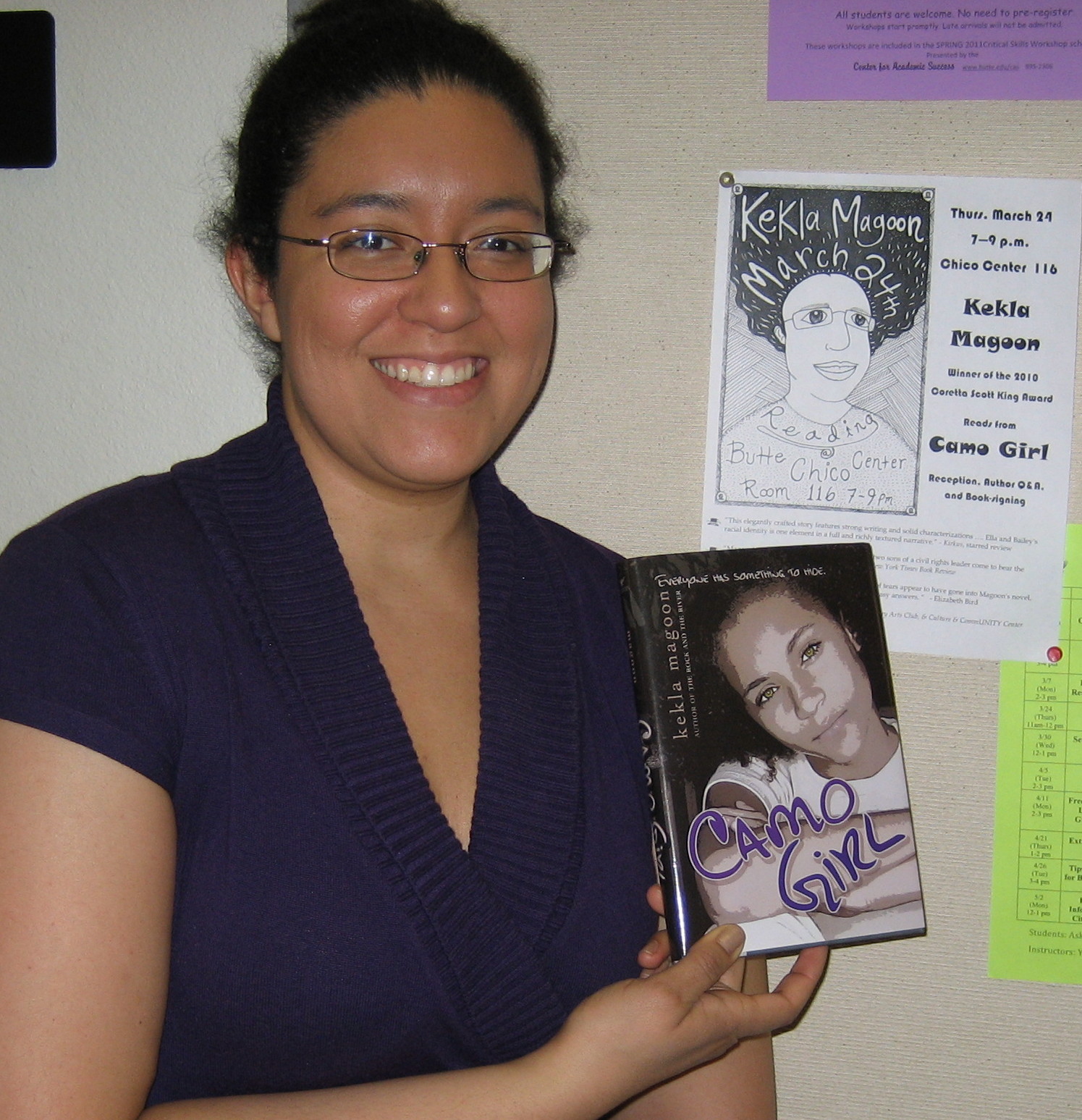 Guest Post Kekla Magoon on Truth, Inspiration and Camo Girl Cynthia