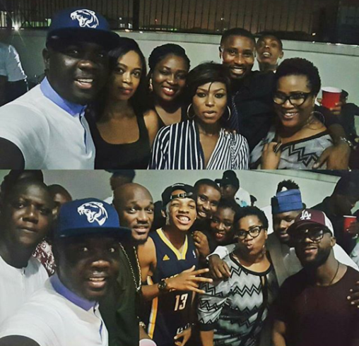 Photos From Ubi Franklin Birthday Get Together, Iyanya, Ubi Franklin, 2face Idibia, Annie Idibia, Entertainment, Celebs, 