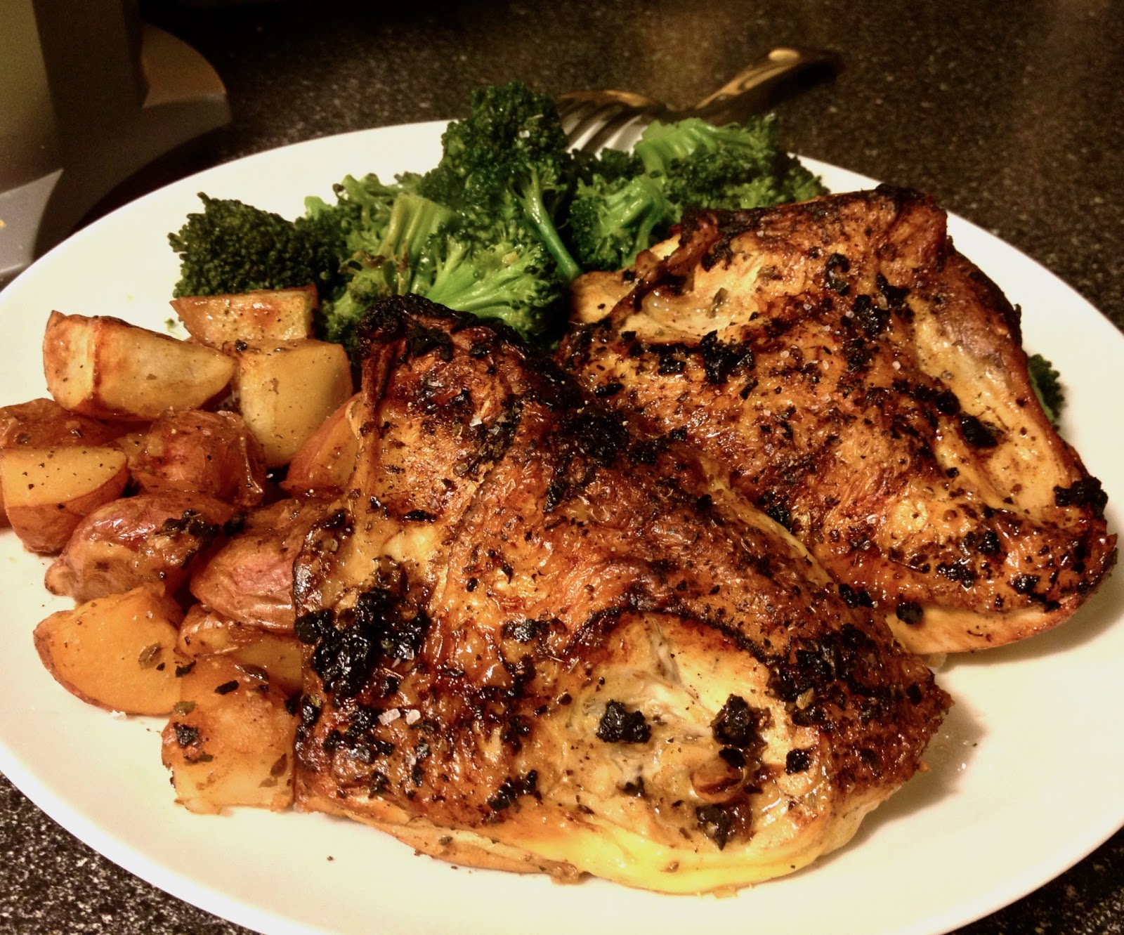 Bon Chappétit lemon oregano roasted chicken