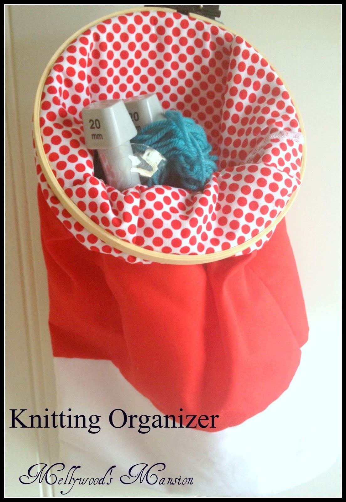 Mellywood's Mansion Knitting Organizer