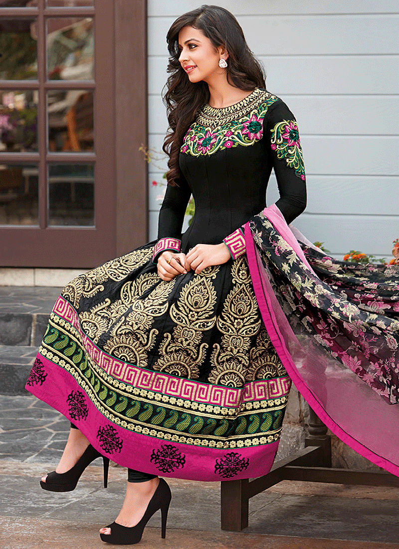 cotton long churidar