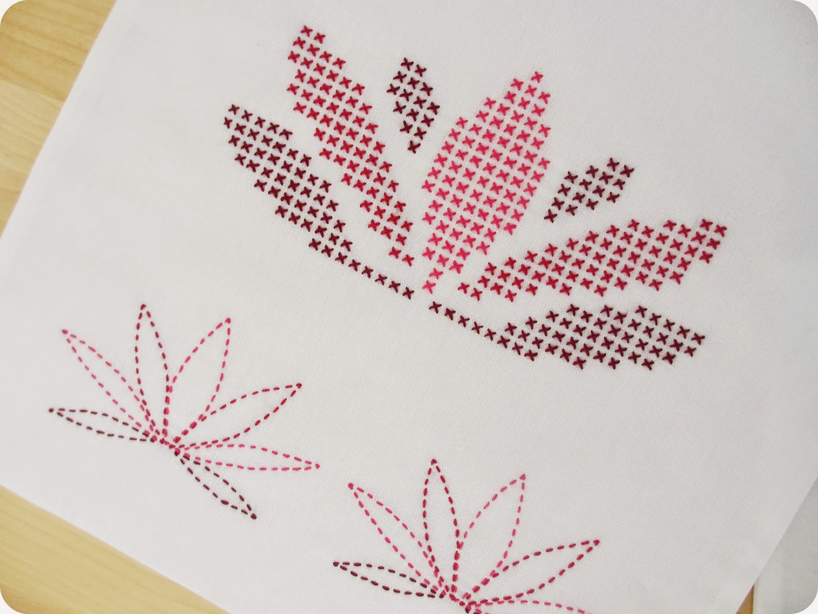 *Tadaam ! Broderies au point de croix