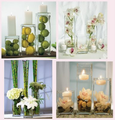 Como decorar com vasos Dicas de Como decorar com vasos de vidro