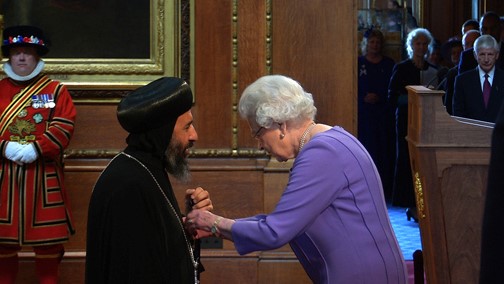 Historic prayers at St Paul’s Cathedral on the same day Bishop Angaelos receives OBE