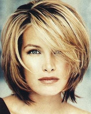 Medium Length Layered Hairstyle Pictures - Celeb Haircut Ideas