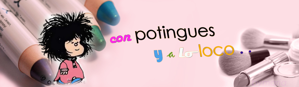 Con potingues y a lo loco..