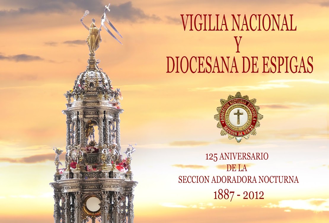 Vigilia Nacional y Diocesana de Espigas - Baeza 2012 y Actos 125º Aniversario de ANE en Baeza