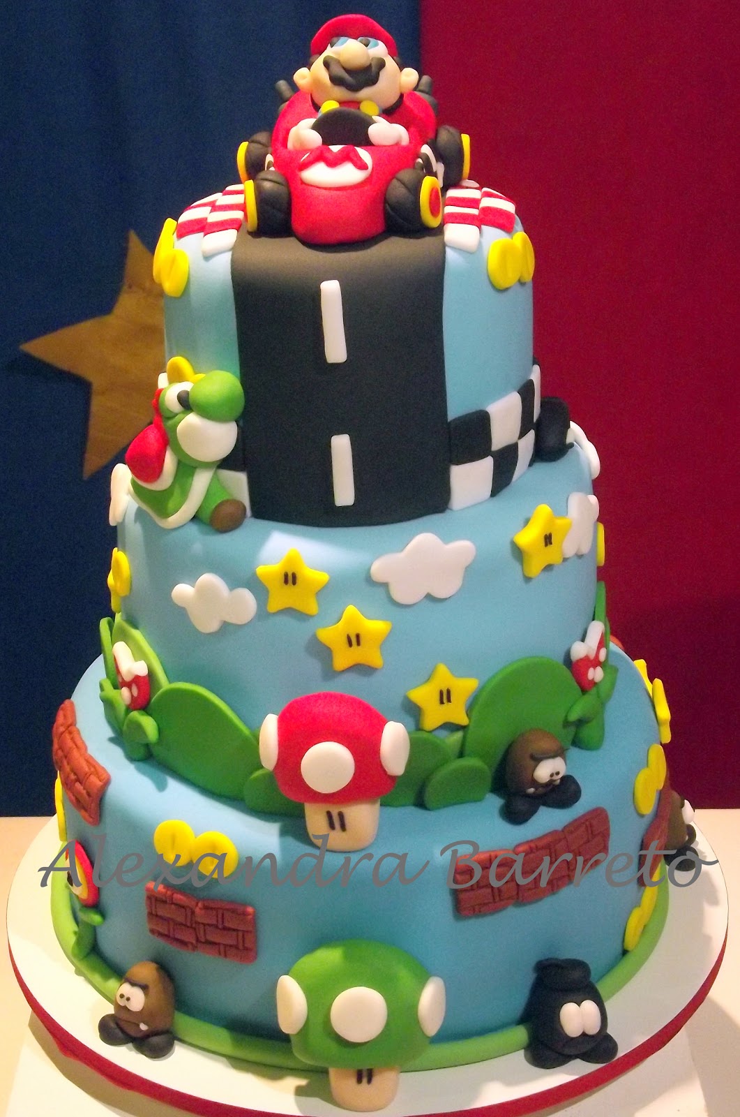 Aniversário do burro (Mario) Bolo+Mario+1+ano