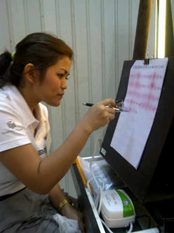 Puputkristanti-makeup studio: Airbrush class with Chenny Han