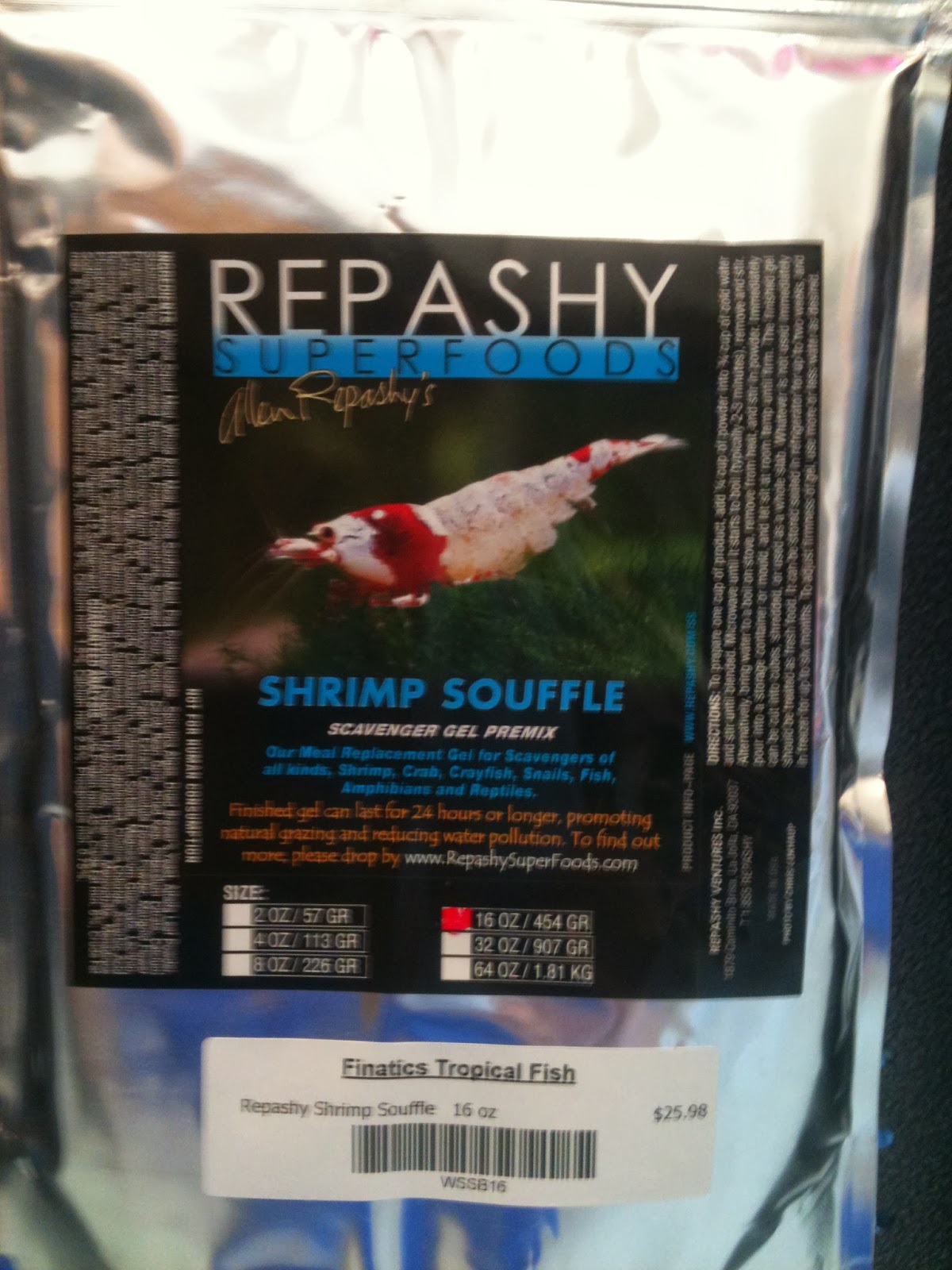 Finatics Tropical Fish Repashy Foods The Coolest Thing Ever!