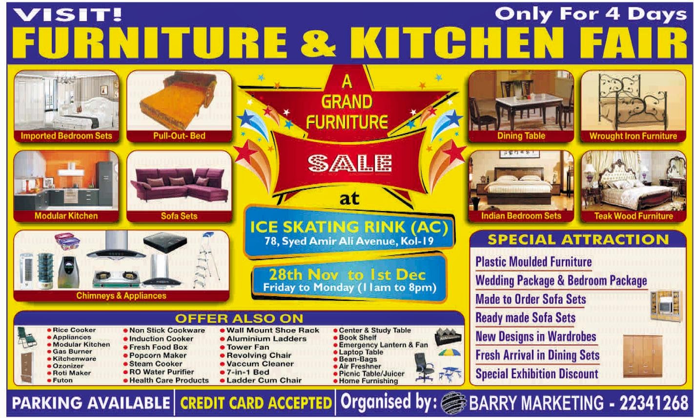 Kolkata Events Information Furniture & Kitchen Fair