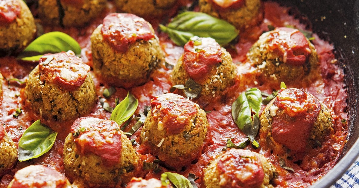 The Iron You Eggplant Parm "Meatballs"