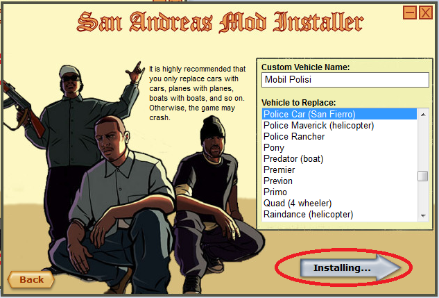 Gta sa mod installer sami download
