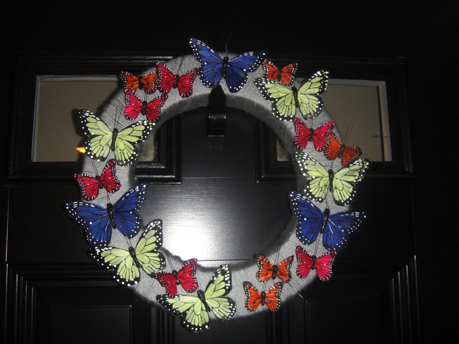Pretty Penny DIY Spring Butterfly Wreath