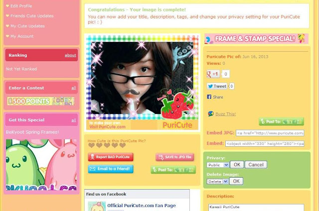 Puricute Purikura online