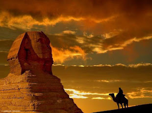The Sphinx and Giza valley