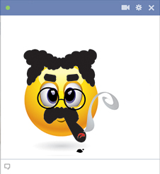 Groucho Marx Facebook Emoticon