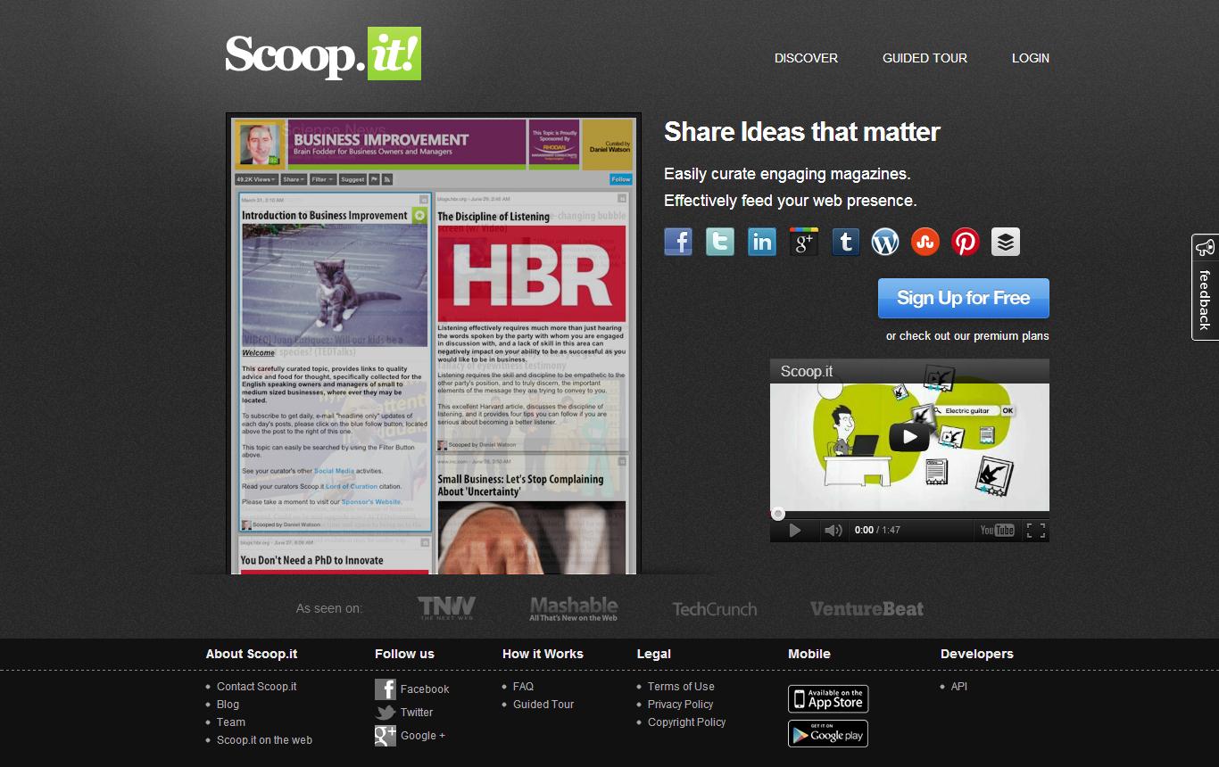 For Bloggers 5 Content Curation Tools To Help You Build Content