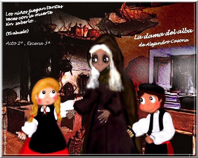 La dama del Alba de Casona Mar Buelga Ilustradora