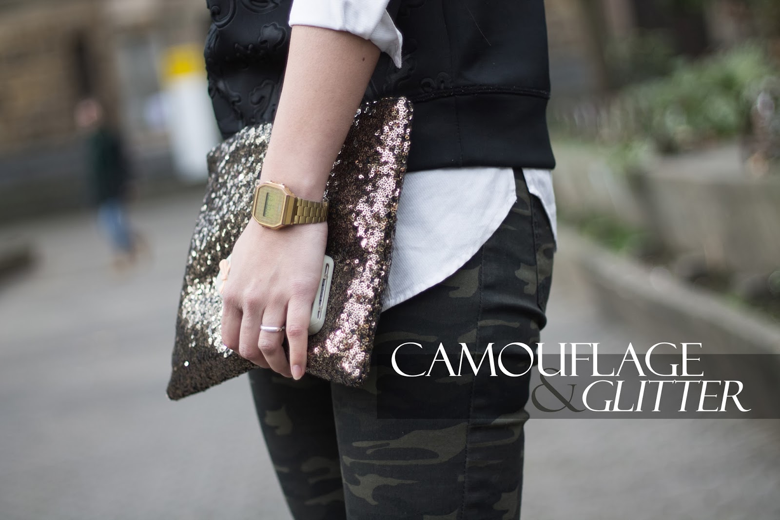 Camouflage & Glitter Fashion Avenue