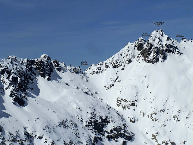 el Almanzor, desde El Morezón