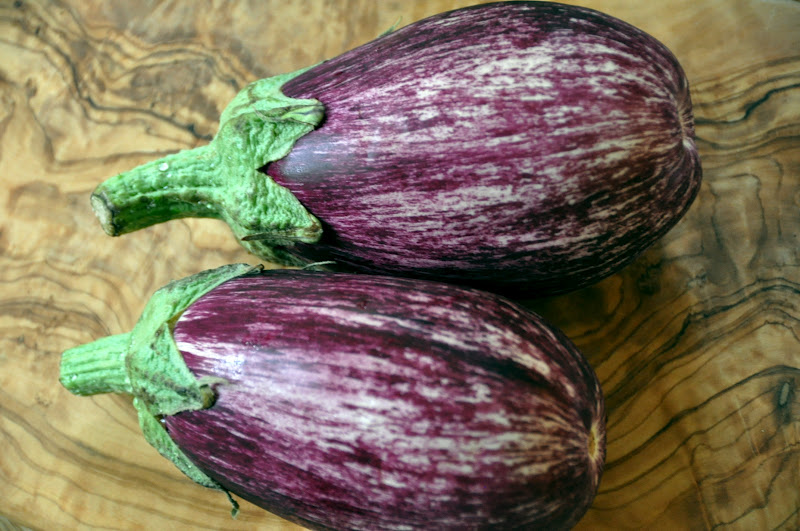 Cooking While Waiting For A Cure Roasted Whole Baby Eggplants With Herbs & Garlic