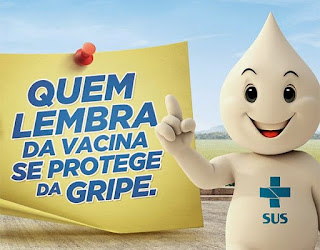 Termina hoje a campanha de vacinação contra a gripe. Aproveite! Termina hoje a campanha de vacinação contra a gripe. Aproveite!