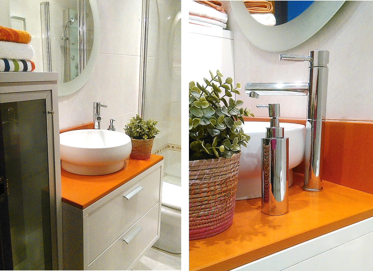 Decoración Fácil: COMO DISTRIBUIR UN PEQUEÑO BAÑO