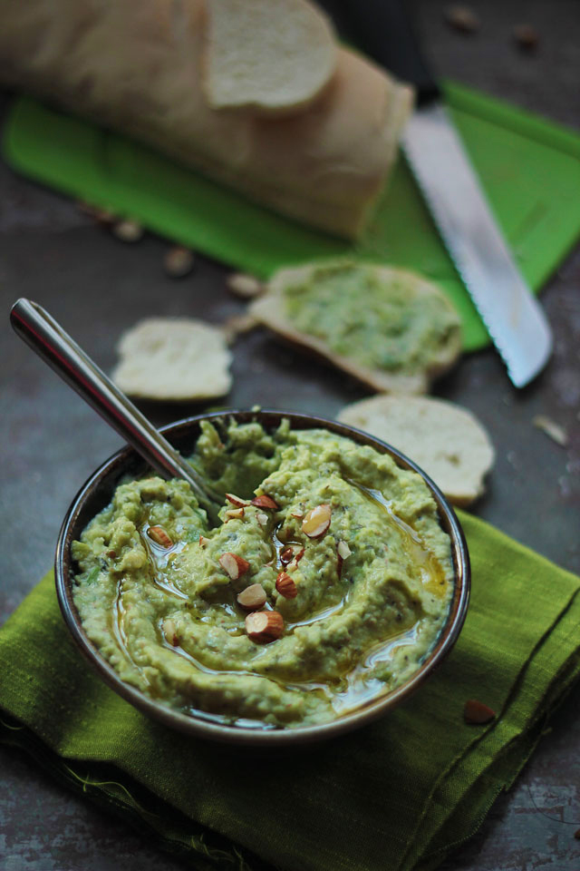 [Indian Recipes] Fresh Fava Bean & Almond Spread All Asian Recipes