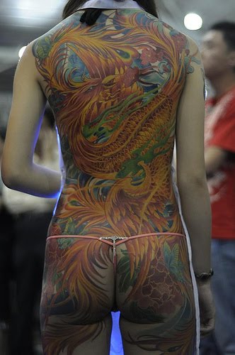 Artistic Design Tattoo. Body Artistic Tattoo Design