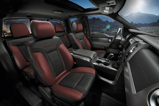 2014 Ford F-150 SVT Raptor interior