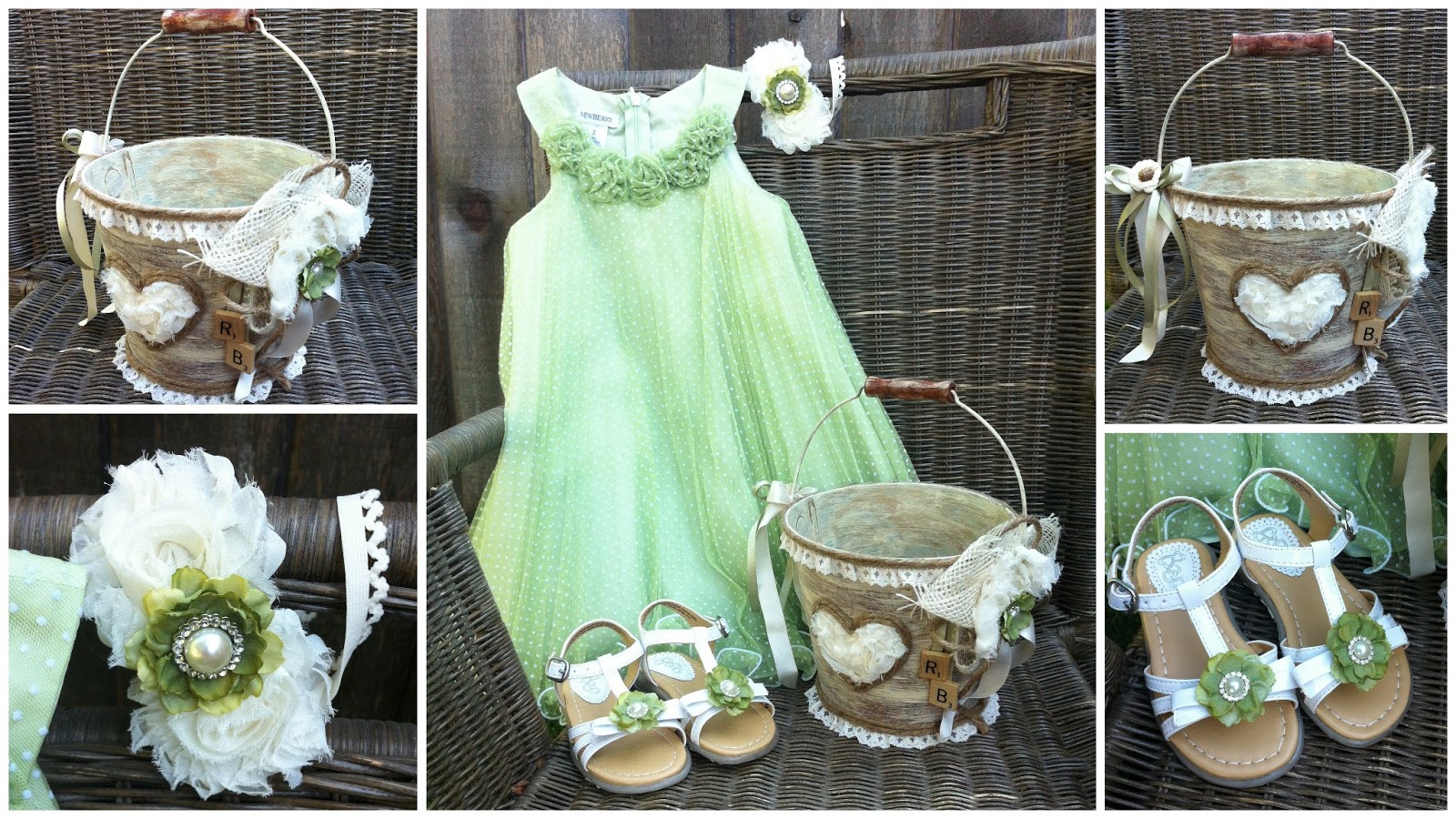 LuvLee Scrappin Flower Girl Accessories for my Daughter