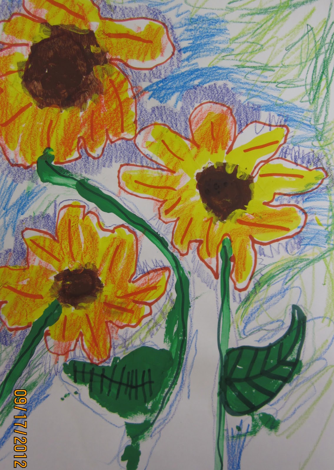 Amazing Art Adventures Sunflowers by Van Gogh (Kindergarten)