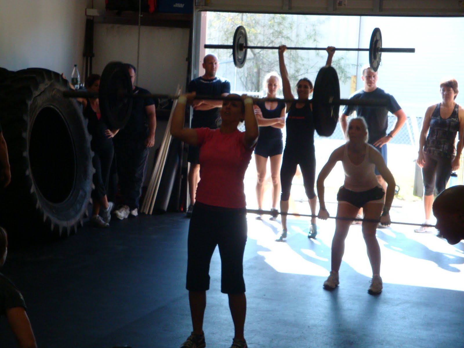 2400m Run. 30 Squats