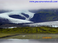 Laguna glaciar de Fjallsarlon en Islandia