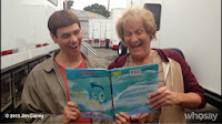 Set photo of Jim Carrey and Jim Carrey from Dumb and Dumber To